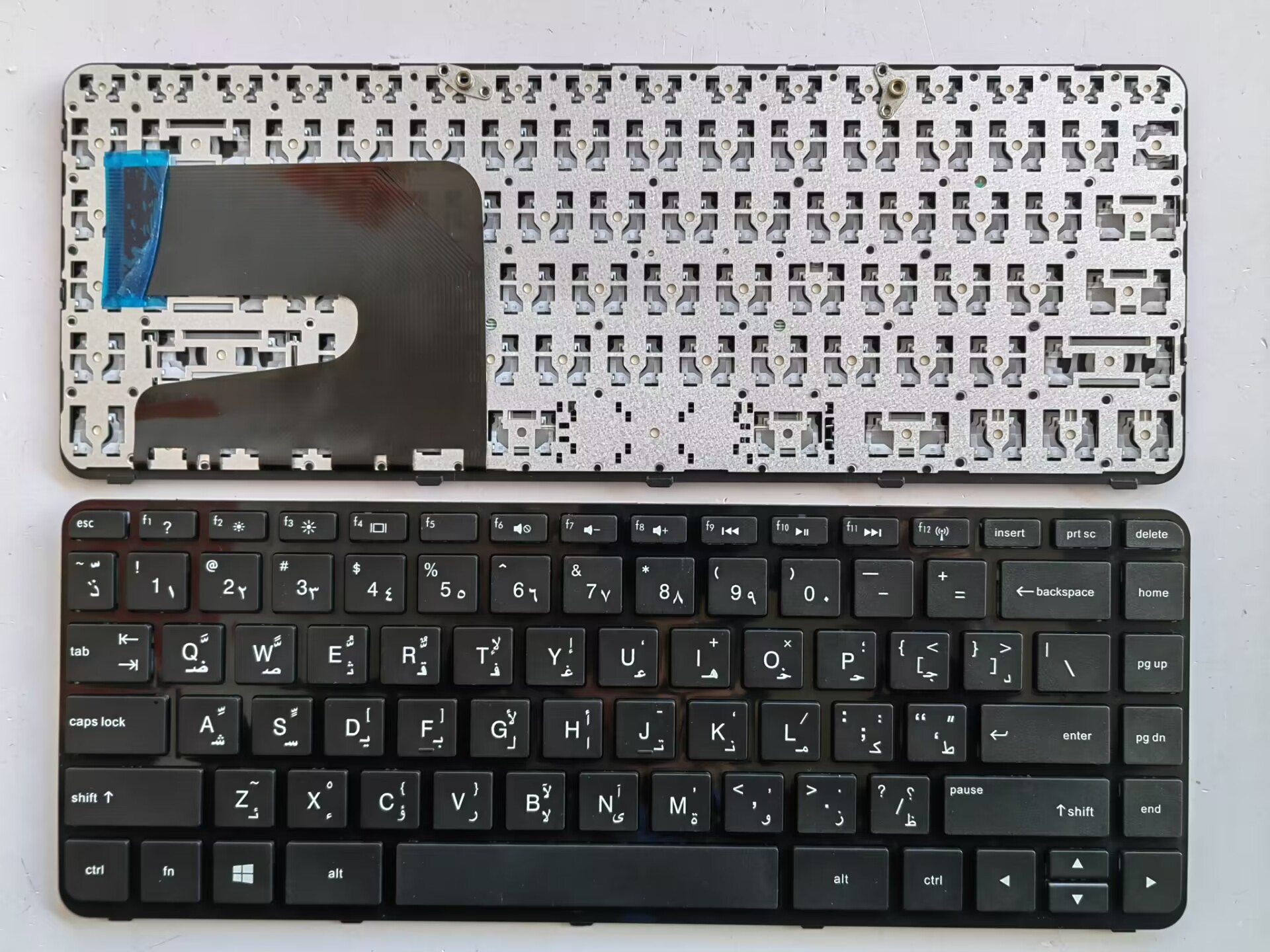 Picture of New Replacement Laptop Keyboard For HP 14-N BLACK FRAME BLACK (OEM) AR Layout